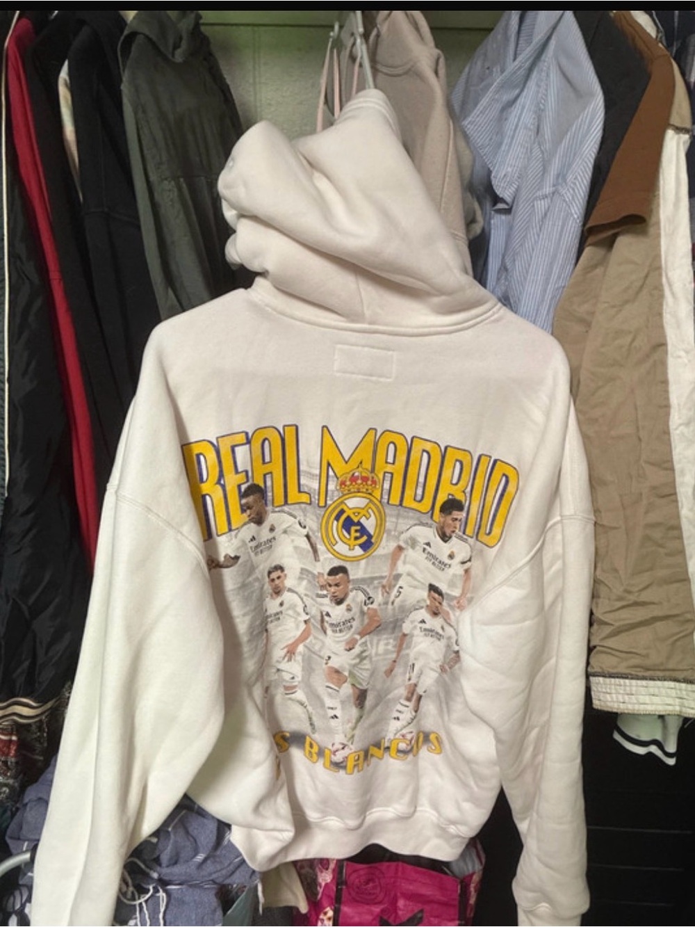 Hollister Real Madrid hoodie size large